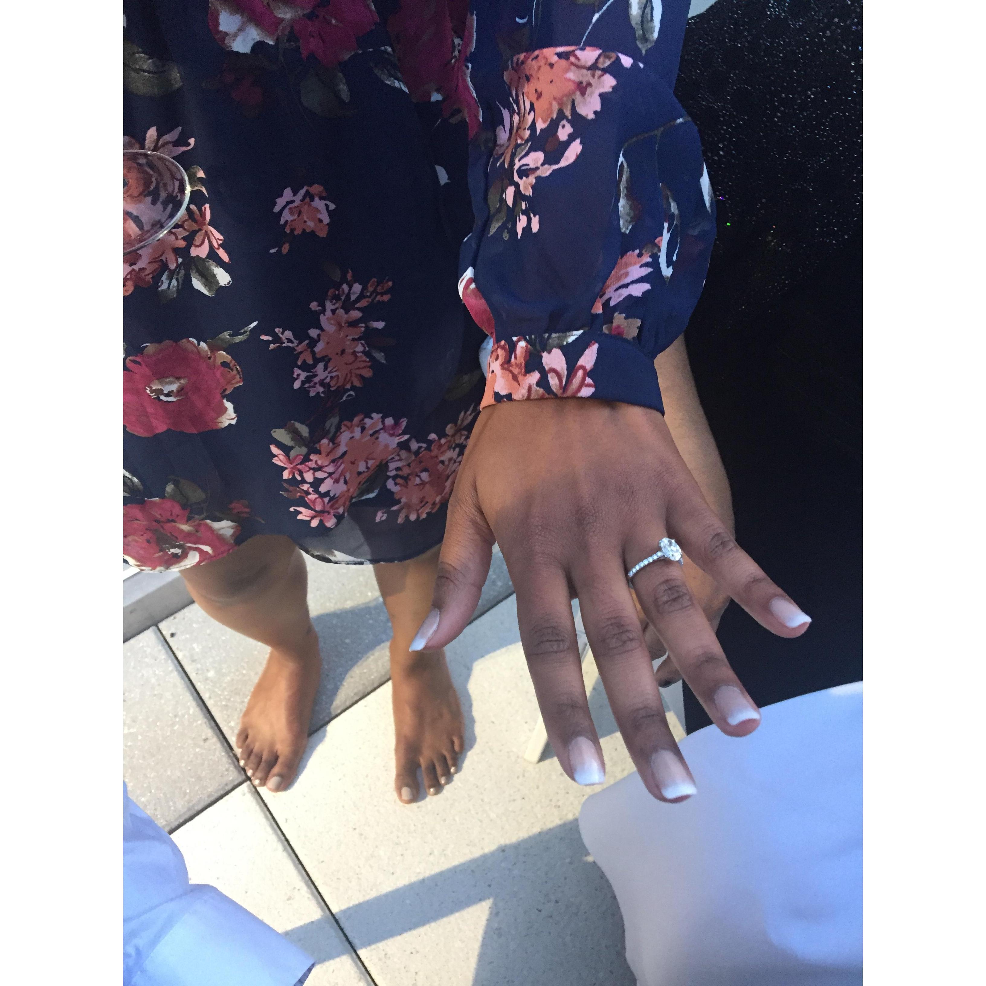 Yes, the infamous barefoot proposal
