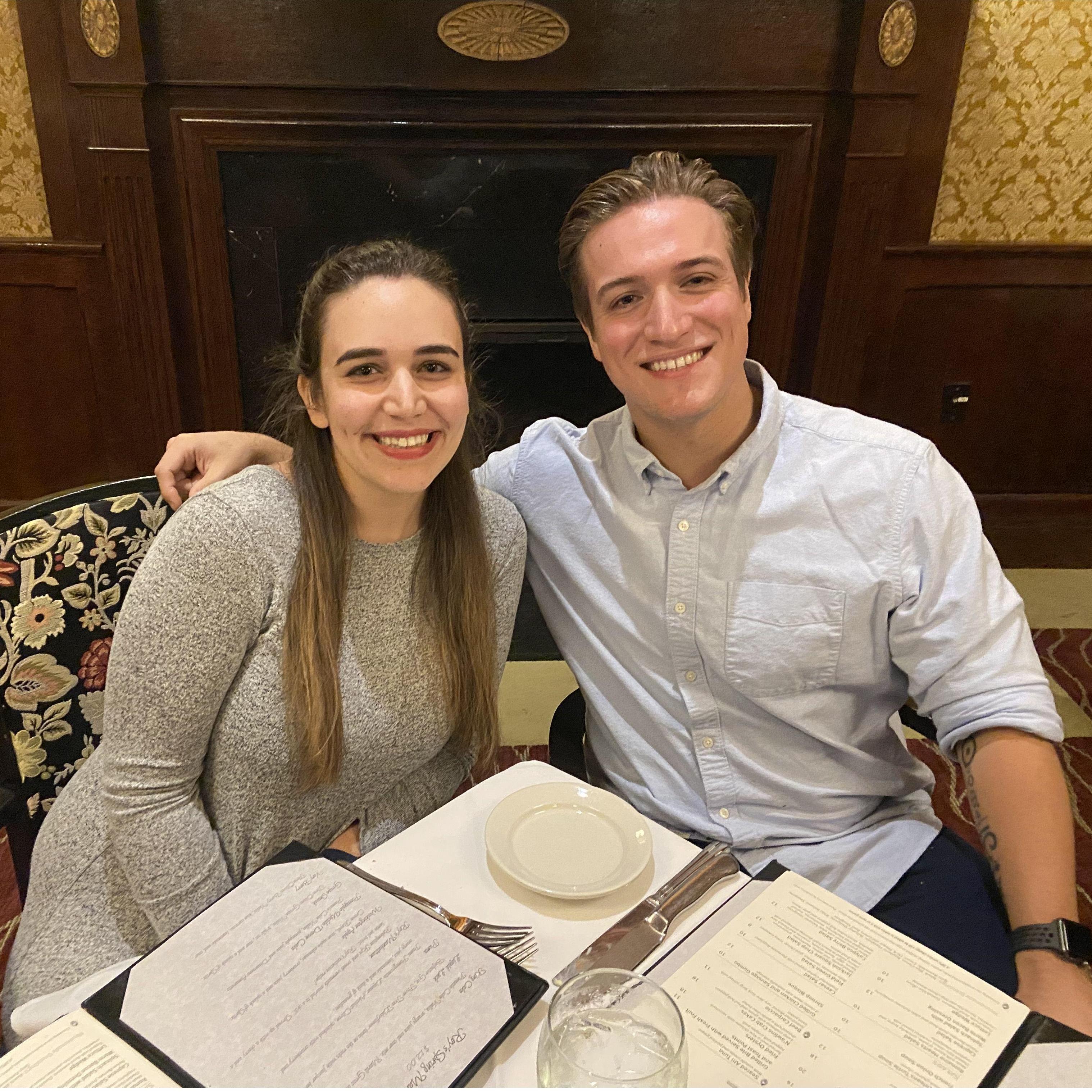 Our first anniversary date!