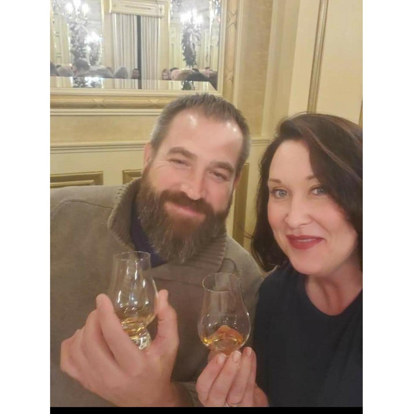 Burboun tasting at KY castle