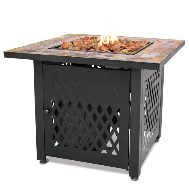 UniFlame® Endless Summer® LP Gas Fire Pit with Slate Tile Mantel