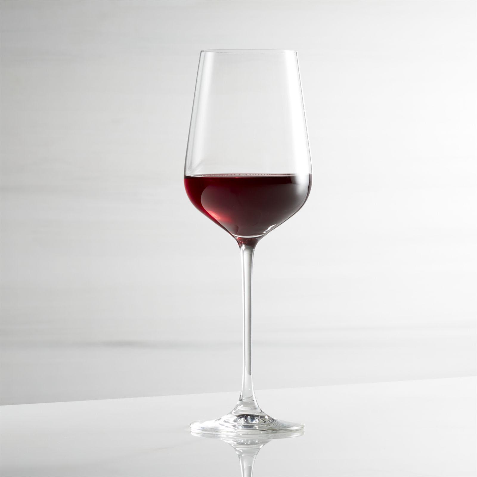 Crate and Barrel, Edge Red Wine Glass, Set of 4 - Zola