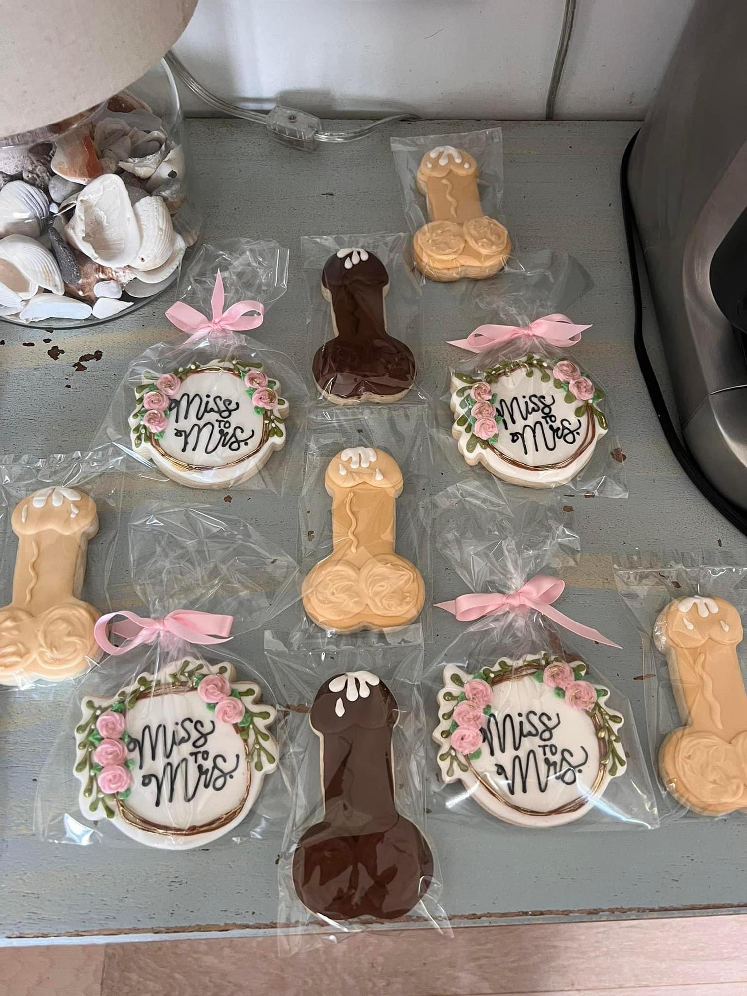 These gorgeous and tasty cookies made by Erin York’s super talented mother.