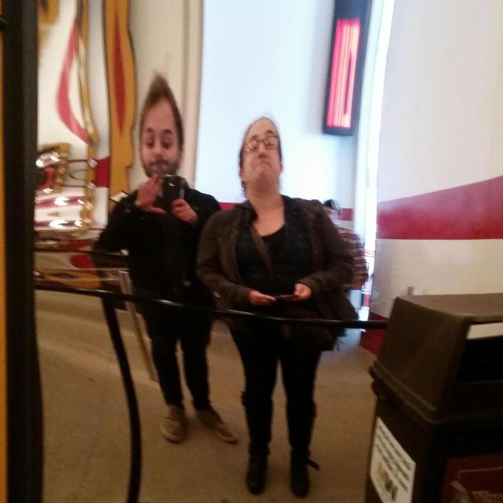 Fun house silliness at Hershey Park