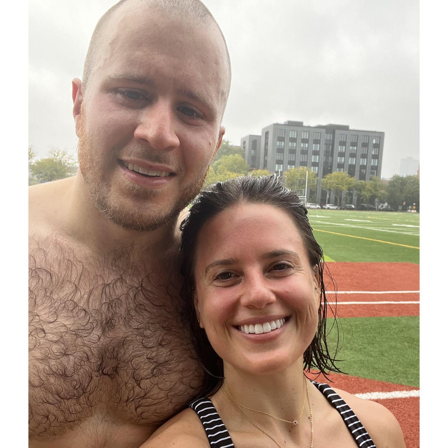 Post track work out, September 2024