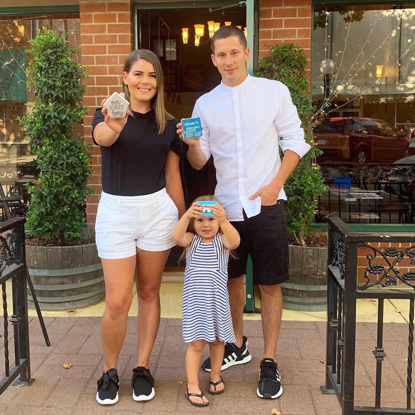 Our going away party before the big move to Michigan.