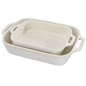 Ceramic Rectangular Baking Dish Set, Set of 2