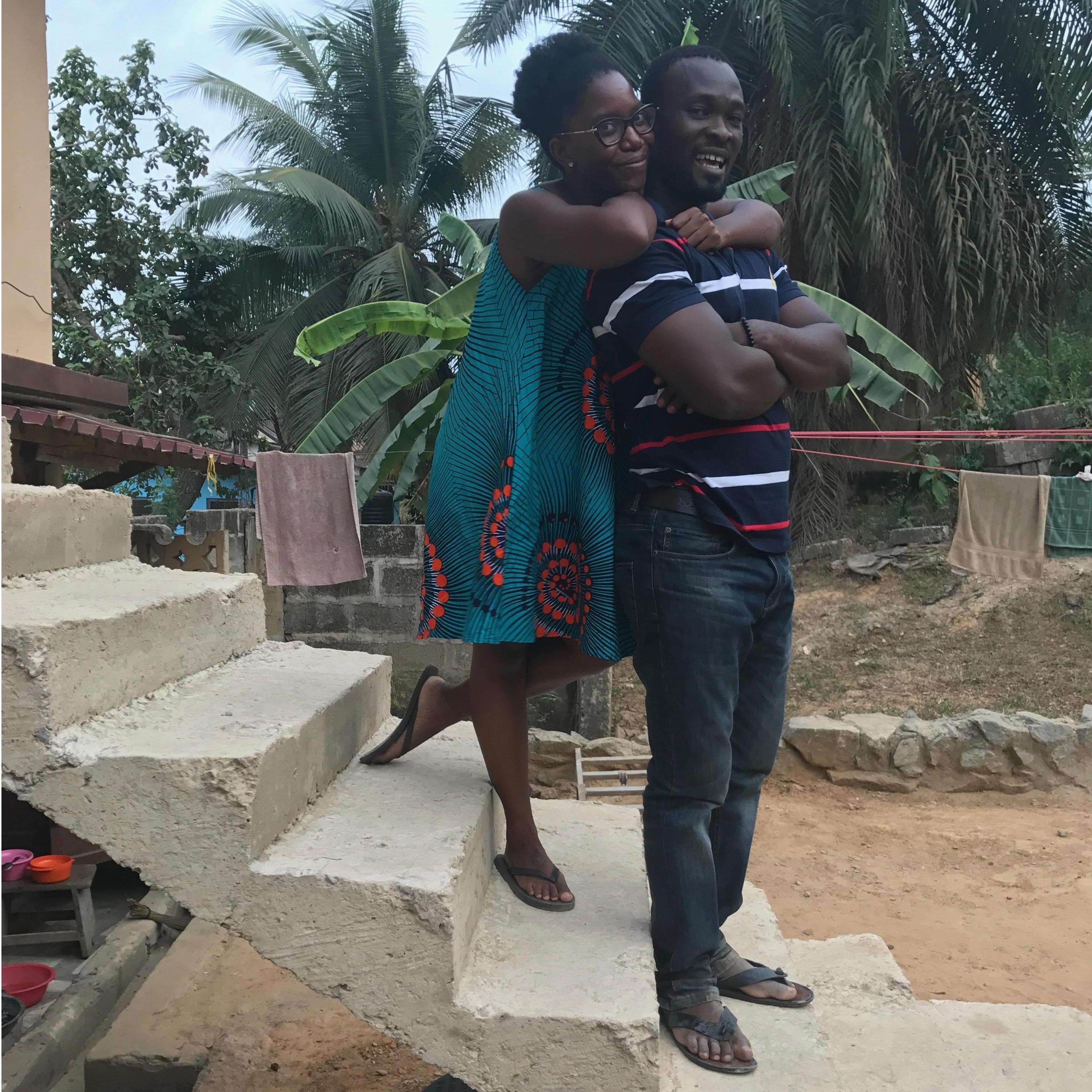 The trip home to Adiembra when family consensus was that Appiah and Ike were gonna get married.
