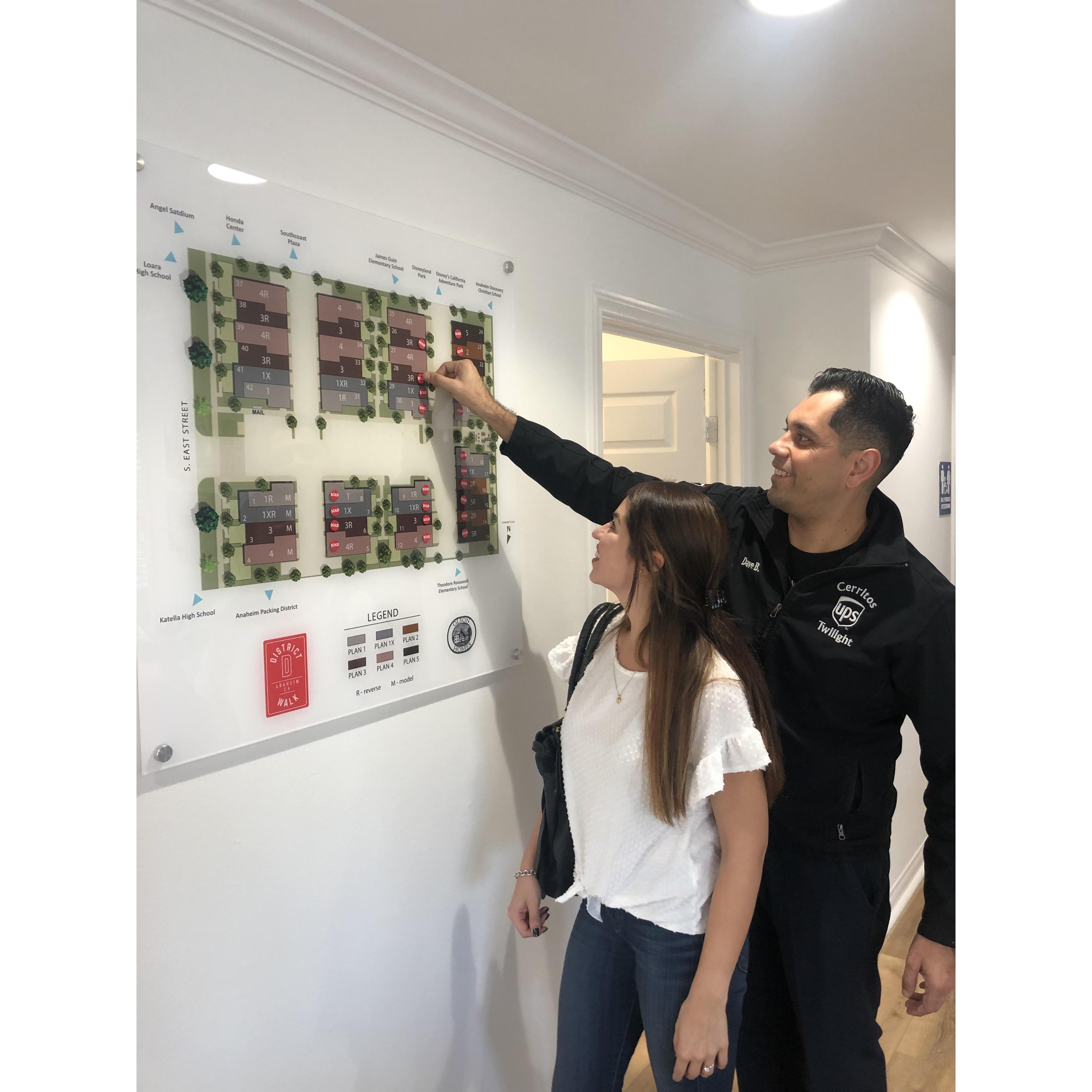 We bought our first home together!