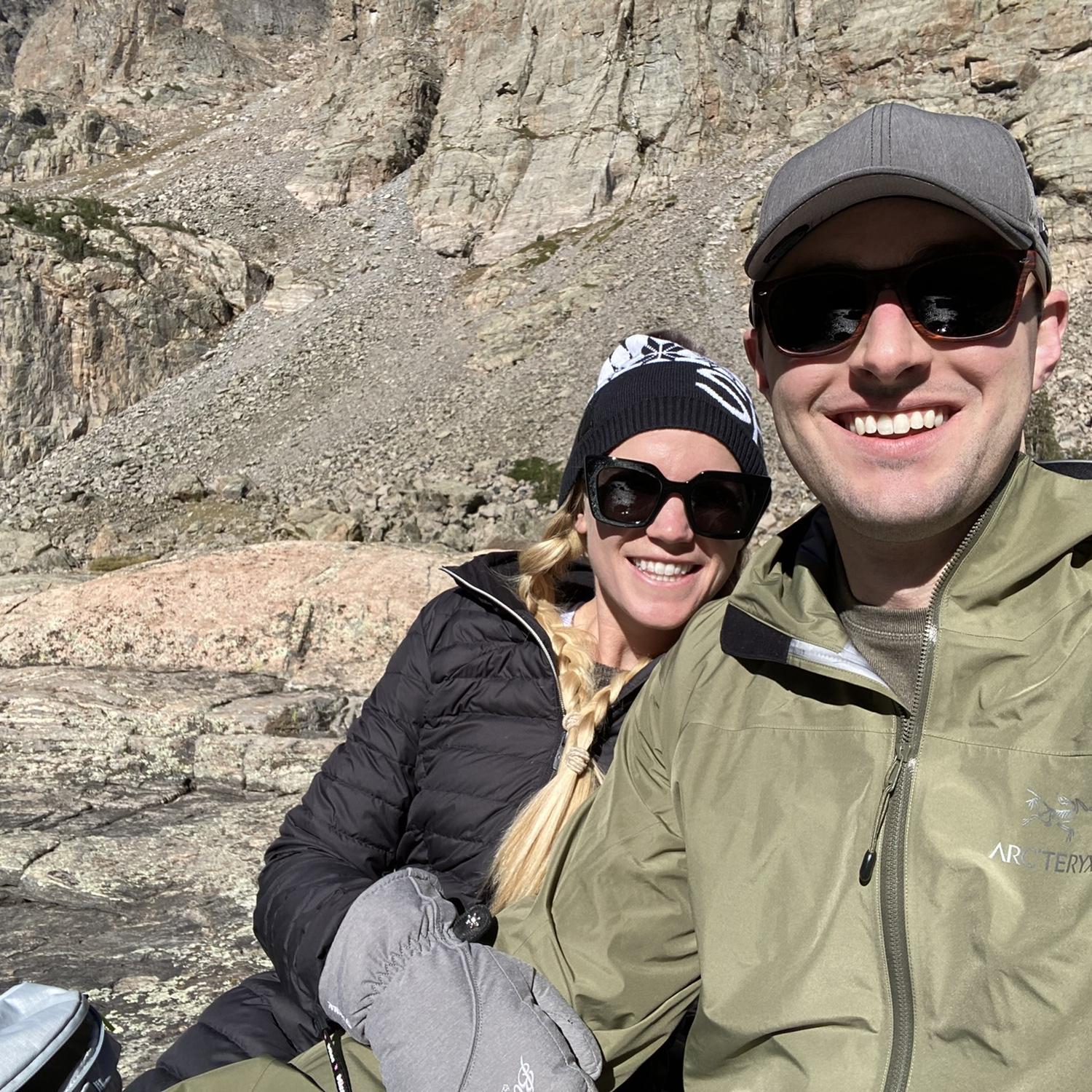 First hike in Rocky Mountain National Park, September 2022