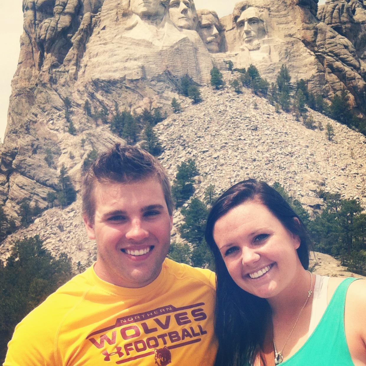 Sturlaugson family vacation to the Mount Rushmore!