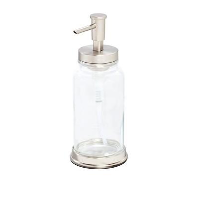 Clear Glass Soap Pump -