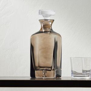 Estelle Colored Glass Decanter