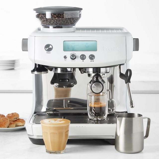 Breville Barista Pro Espresso Machine, Sea Salt