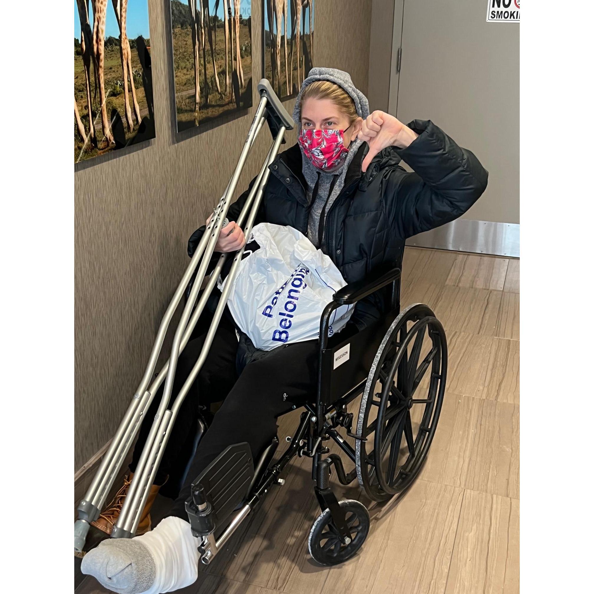 Bubby on the disabled list