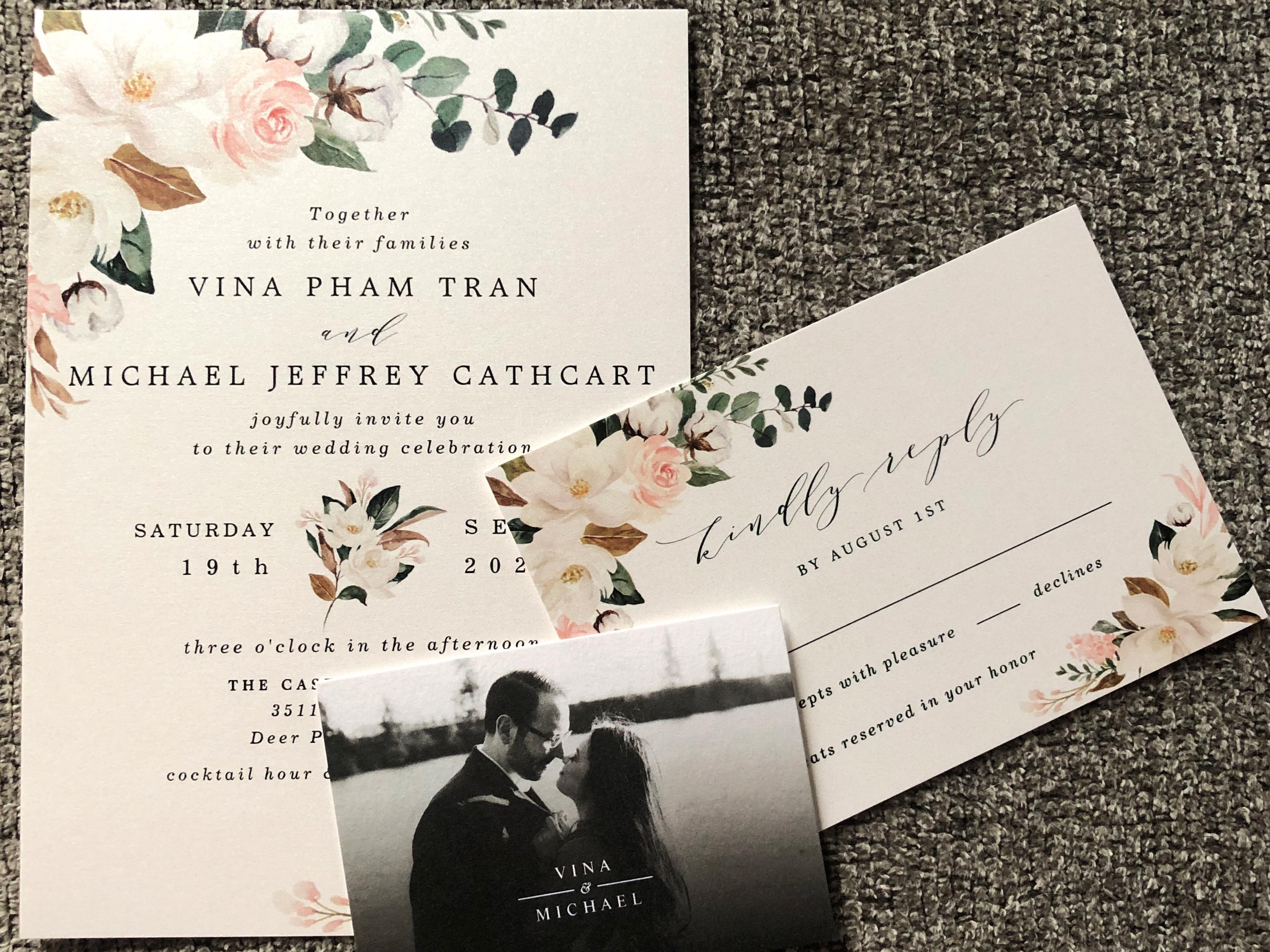 The Wedding Website of Vina Tran and Michael Cathcart