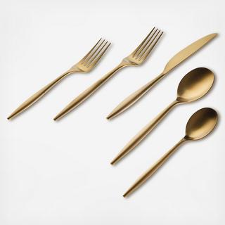 Milano 20-Piece Gold Flatware Set, Service for 4