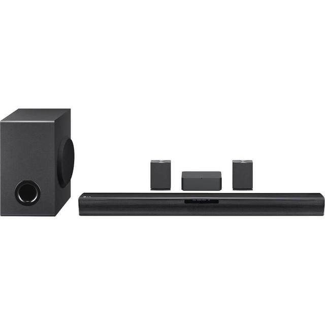 LG SQC4R 4.1 Ch Soundbar with Wireless Subwoofer and Rear Speakers