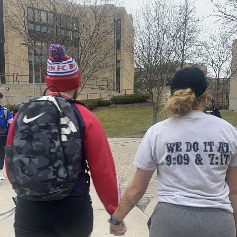 Our 1st time holding hands!