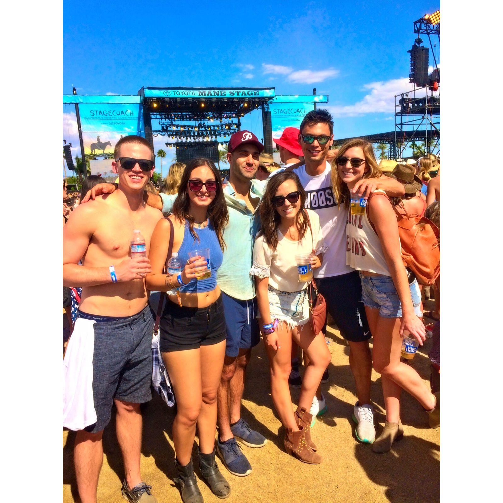 At Stagecoach 2016, a formidable point in our pre-relationship
