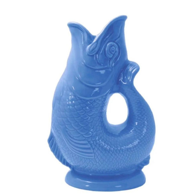 Wade Ceramics Extra Large 11" Gluggle Jug Fish Pitcher | 15 COLORS