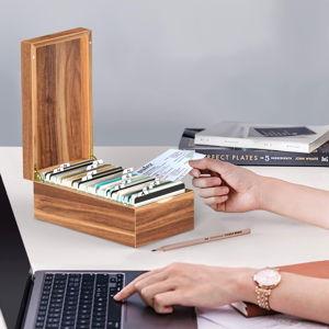 Address Card Storage Box