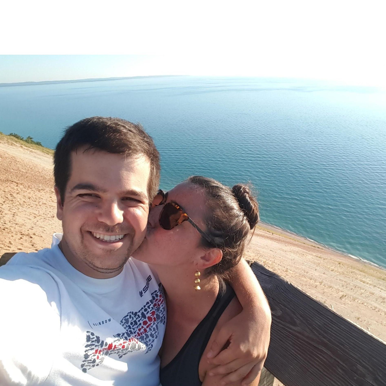 made it! (Sleeping Bear Dunes)