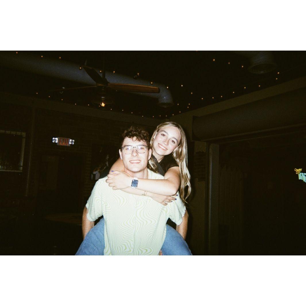 This photo was taken inside our most favorite bar lol