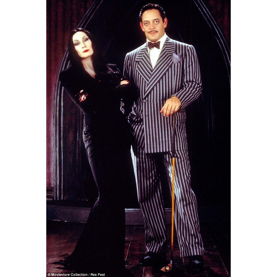 Morticia & Gomez Addams.
Available on Amazon.