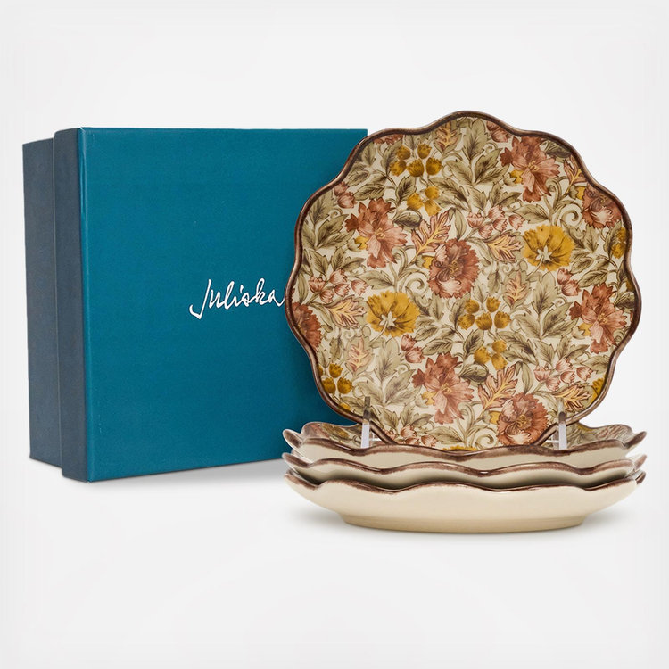 Juliska, Willa Cocktail Plate, Set of 4 | Zola