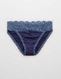 Aerie Shine Hi-Leg Bikini