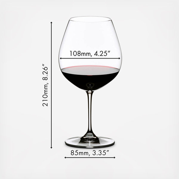 Riedel Set of 2 Vinum Burgundy & Pinot Noir Glasses