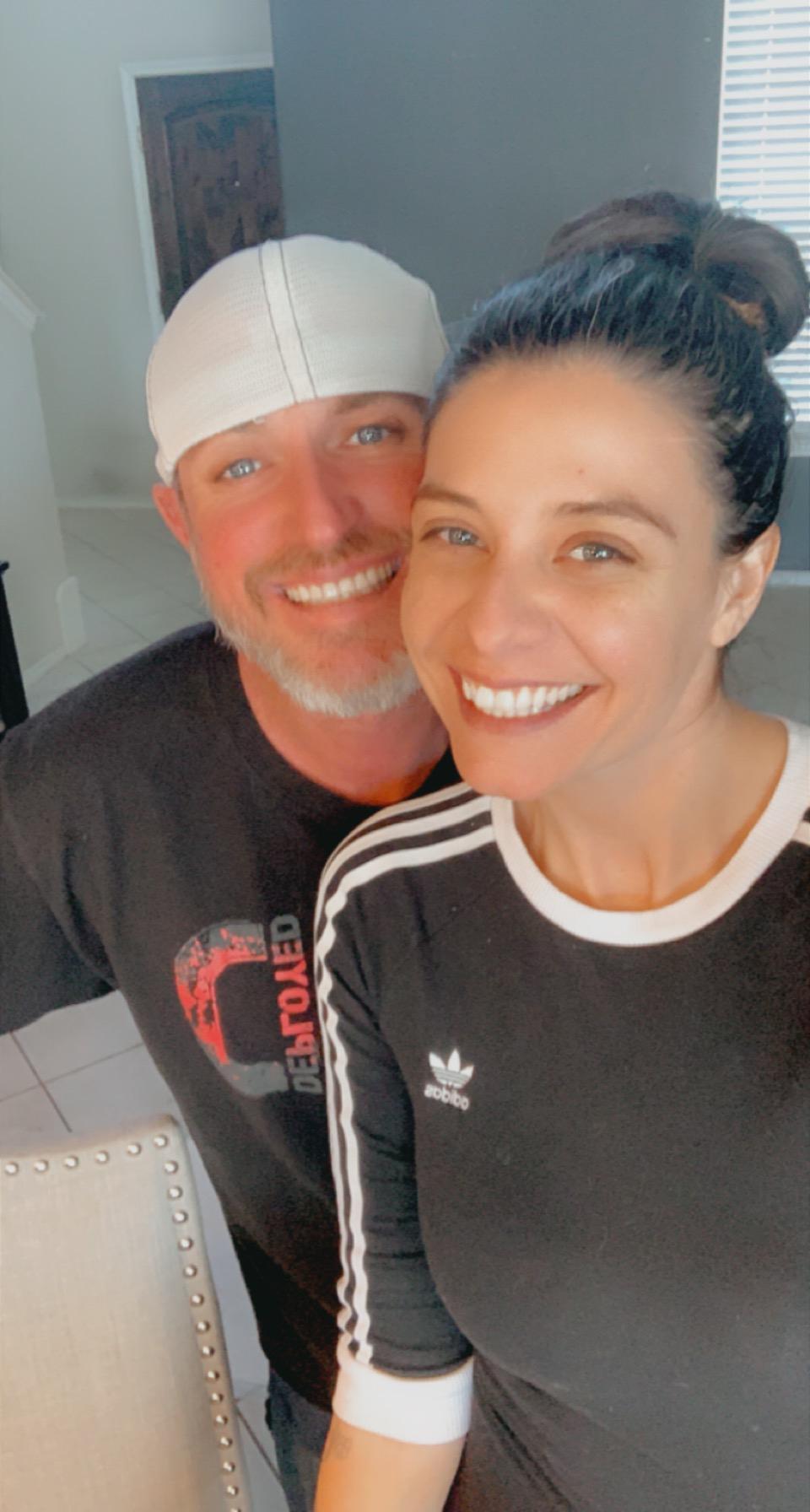 Our first official selfie together