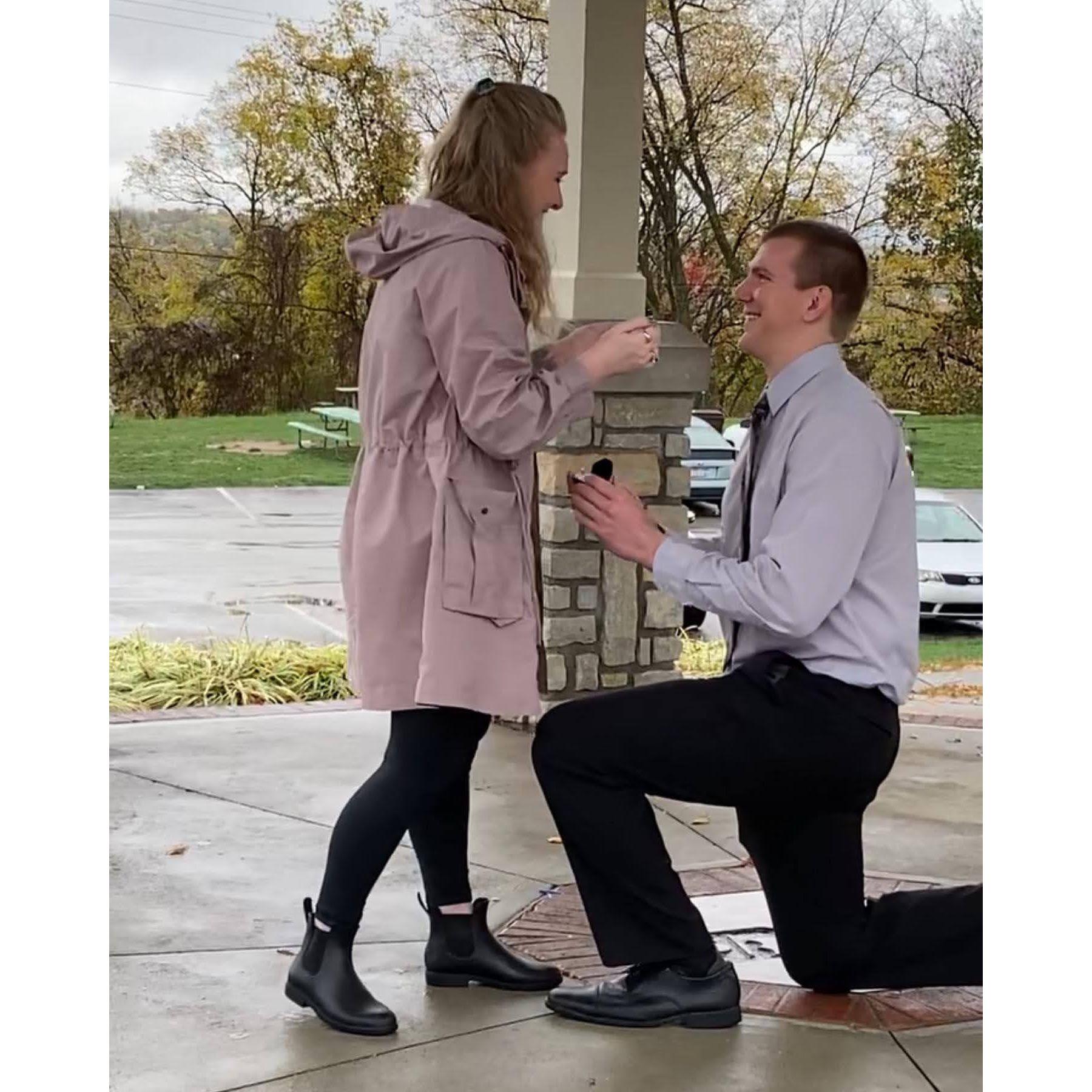 10/28/23
Proposal at Devou Park in Covington, KY