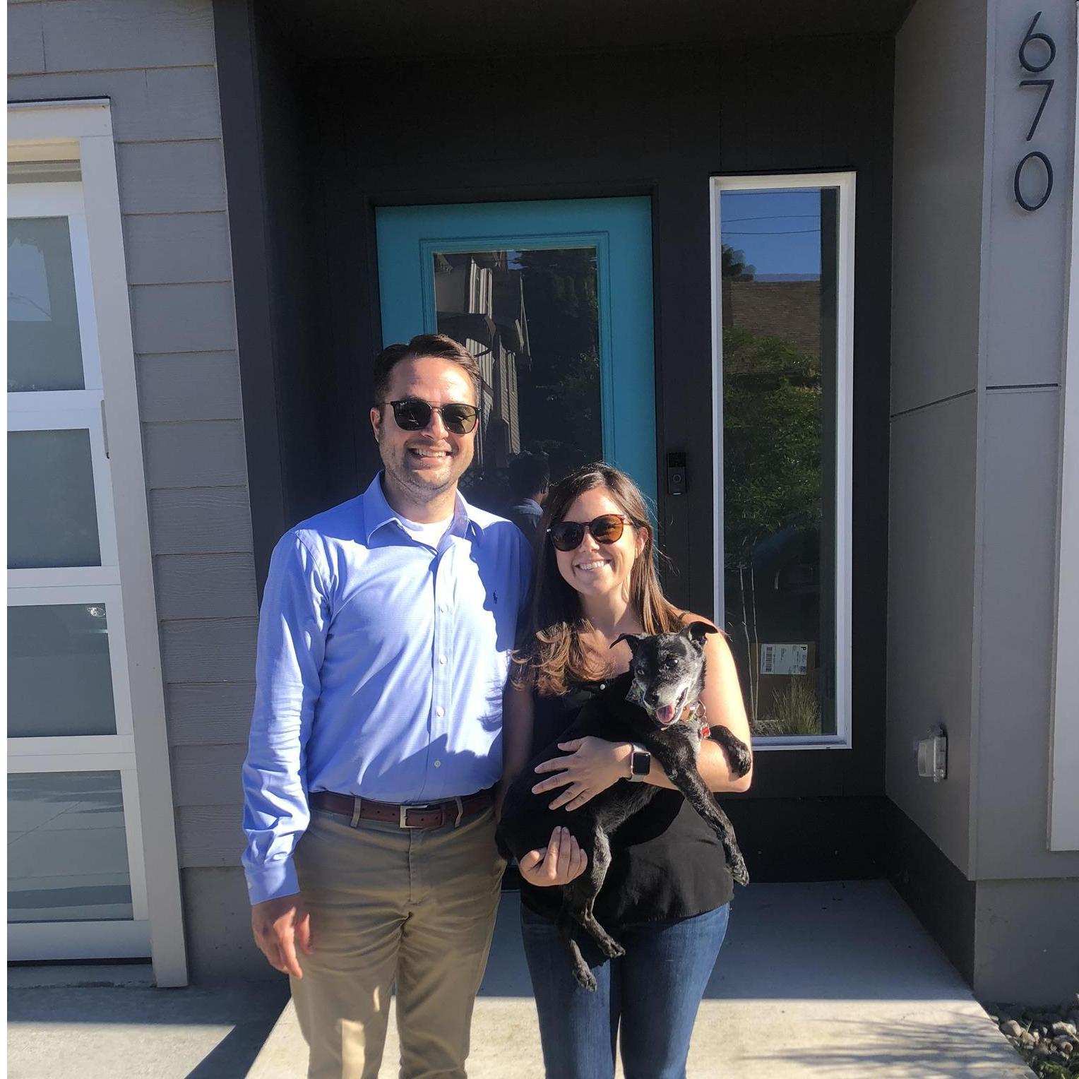 Getting the keys to our house