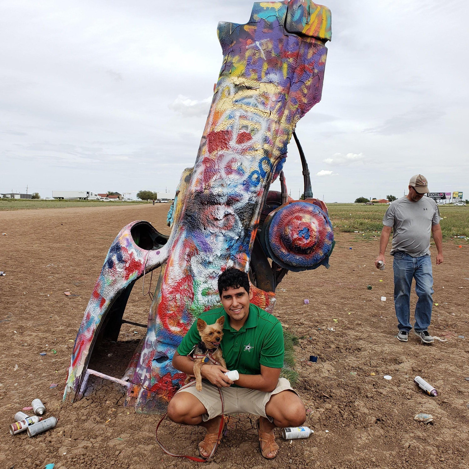 09/2018 | Amarillo, TX | Visiting Cadillac Ranch with Dorie