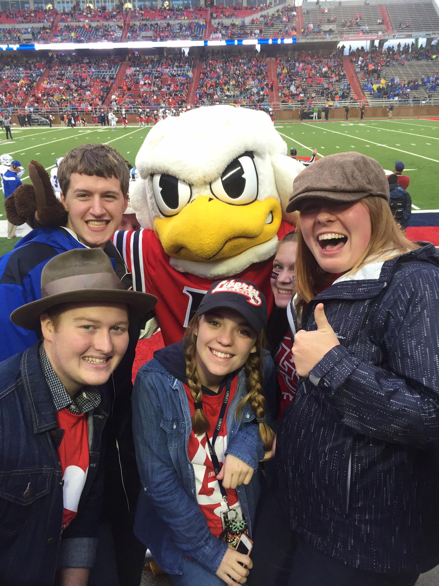 November 7, 2015 -
Touring Liberty University with the best tour guide.