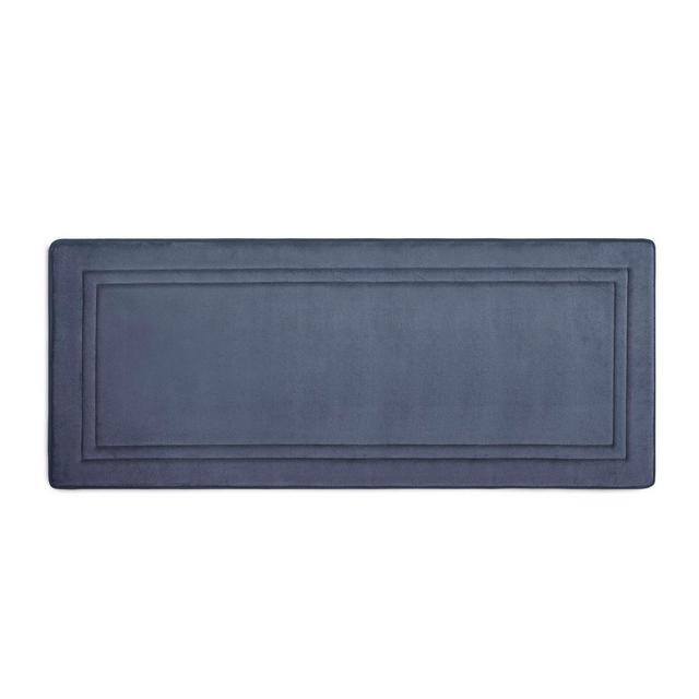 Smart Dry™ 24" x 58" Memory Foam Bath Mat in Medium Blue