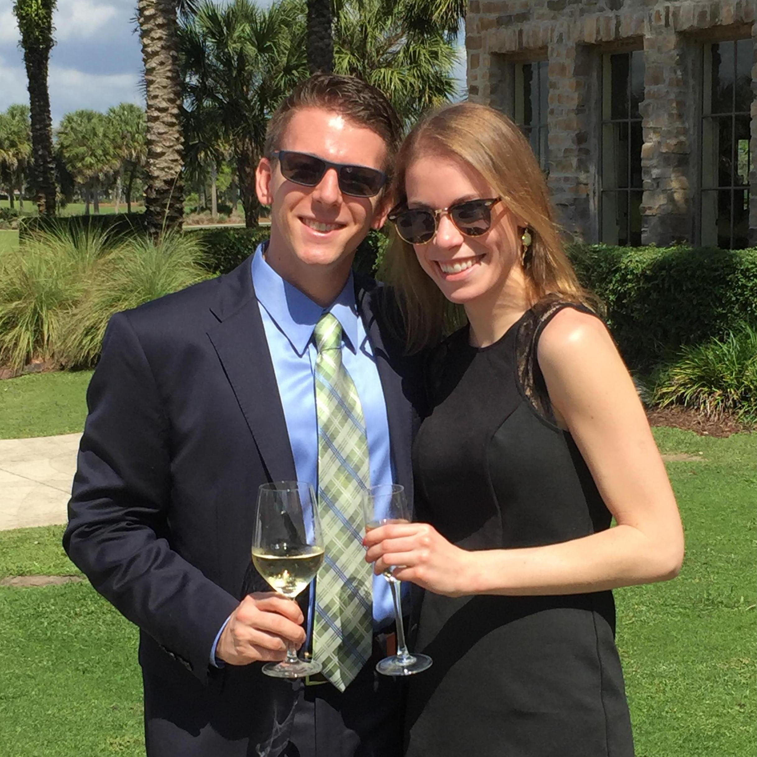 Celebrating at a Bat Mitzvah in Florida in 2017