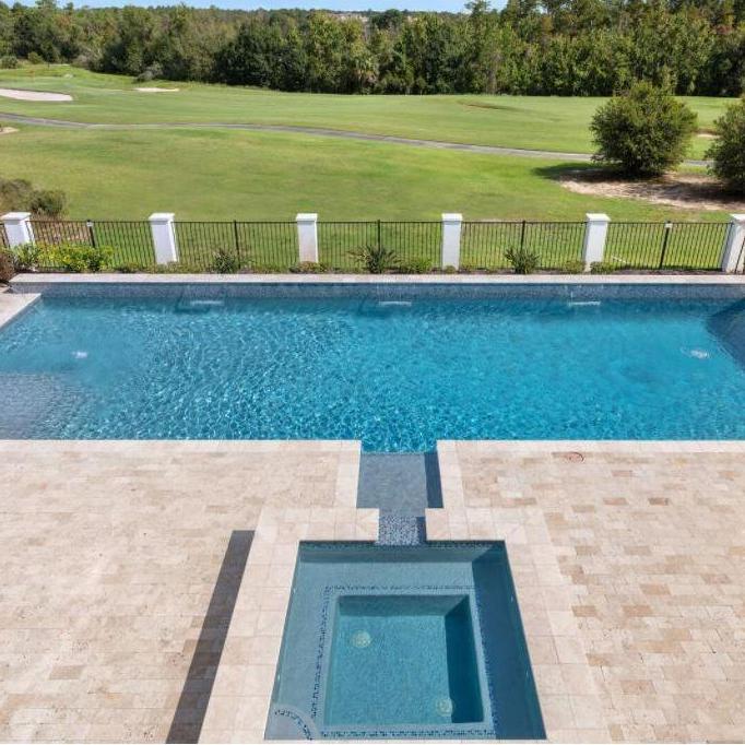 Pool and Jacuzzi