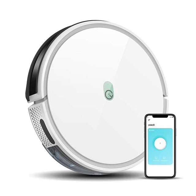 yeedi k650 Robot Vacuum,2000Pa Wi-Fi Robotic Vacuum Cleaner with XXL-Size 800ml Dustbin,130-min Runtime,Compatible with Alexa and Boundary Strips,Ideal for Pet Hair,Carpets,Hard Floors,Self-Charging