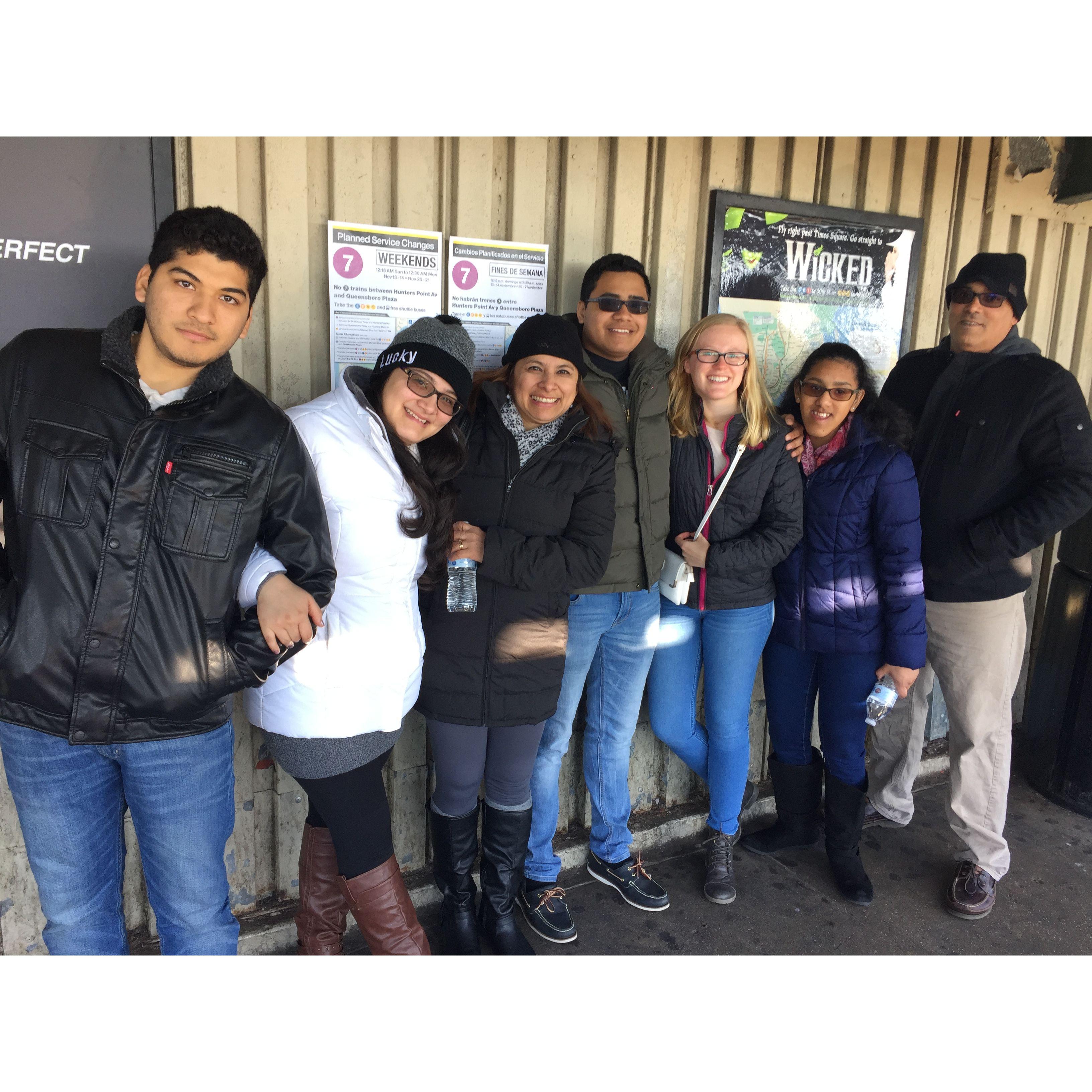 Winter 2016: Bryce's first time to New York