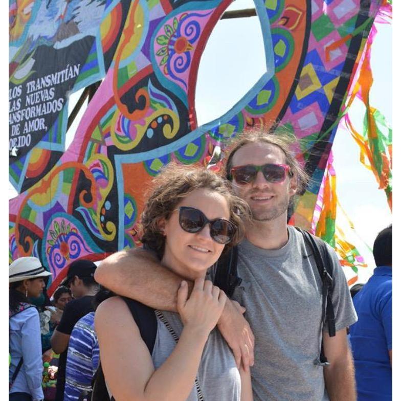 All Saint's Day in Guate! Giant kite festival and street food galore.