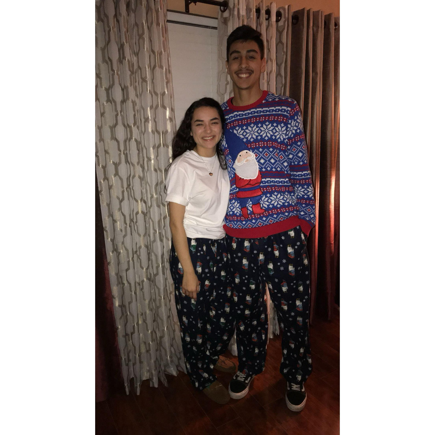 Our very first Christmas together in 2018!