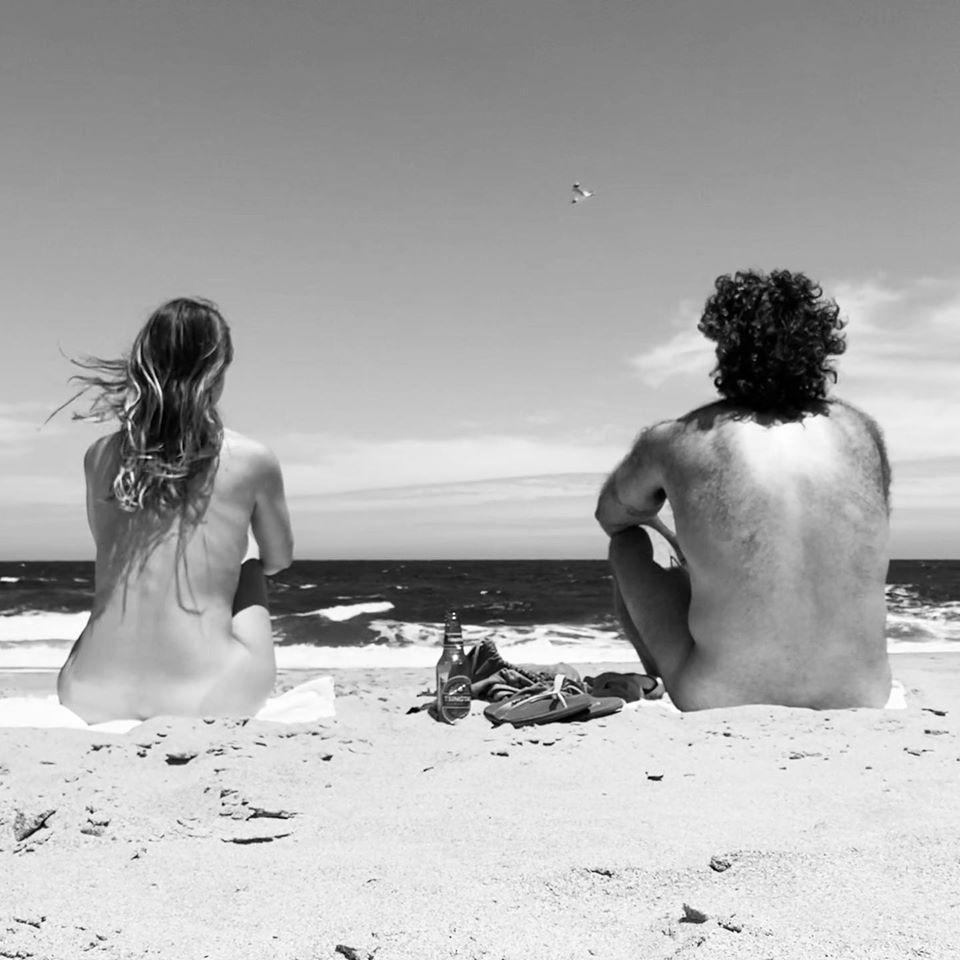 "Feliz Nudidad." Christmas Day, 2019, in Punta del Este, Uruguay.