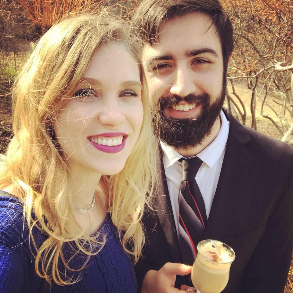 The first wedding we attended together