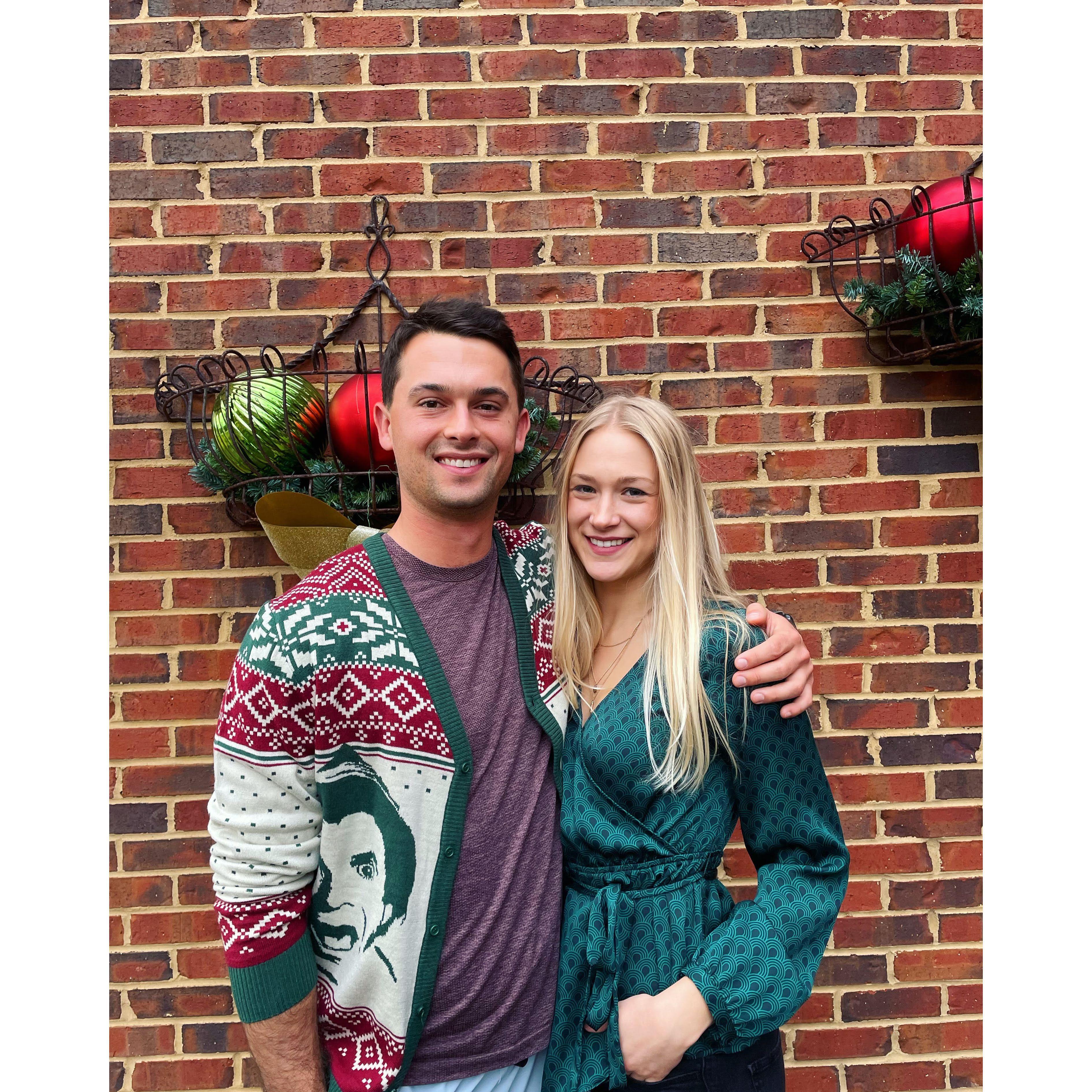 Our first Christmas together