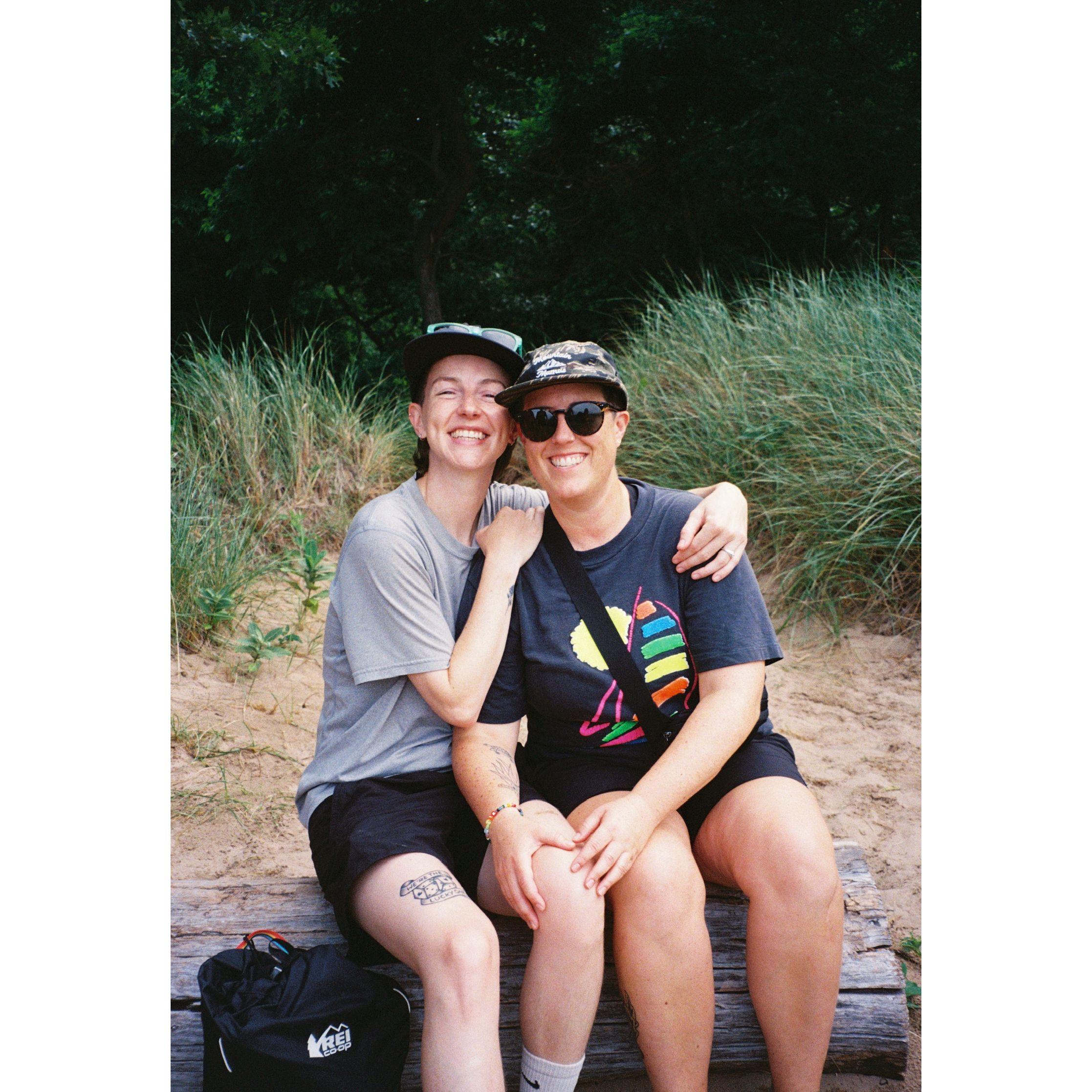 Hiking wives for life.