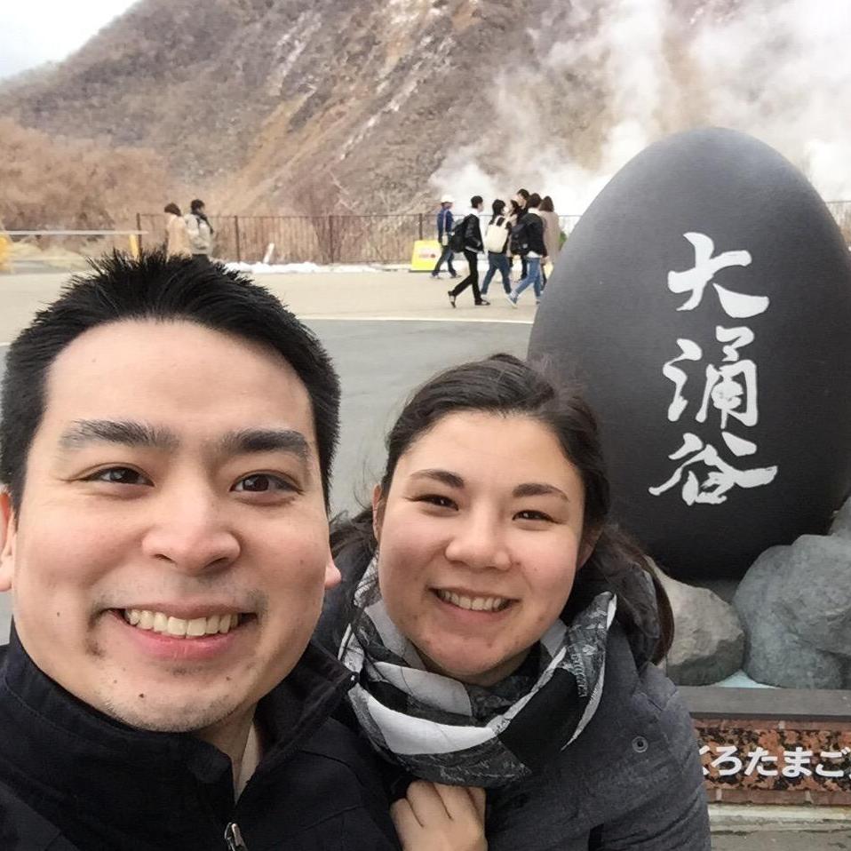 Daryl visiting in Japan - exploring Hakone.