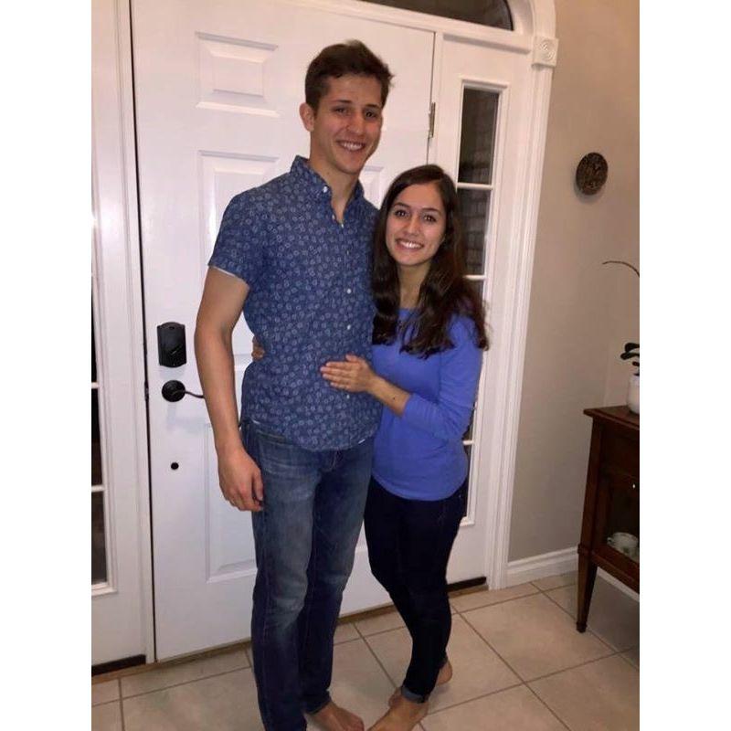 Our first photo together (April 2015)