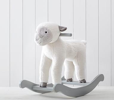 Monique Lhuillier Nursery Lamb Plush Rocker